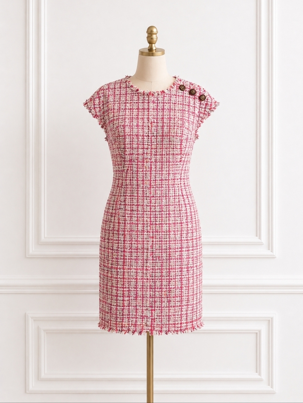 Kate Spade Textured Tweed Dress